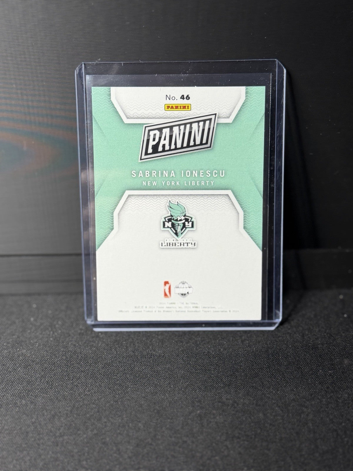 Panini 2024 National Convention Sabrina Ionescu Base Set #46 New York Liberty1