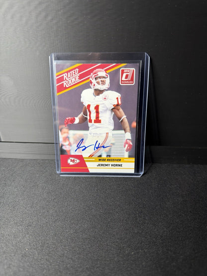 2010 Donruss Rated Rookie - Jeremy Horne #48 Autographs (AU, RC)0