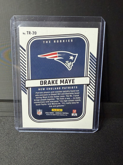Panini 2024 Donruss Drake Maye The Rookies Insert #TR-39 Patriots Football1