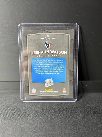Panini 2017 Donruss Optic Rated Rookie #195 Deshaun Watson Houston Texans1