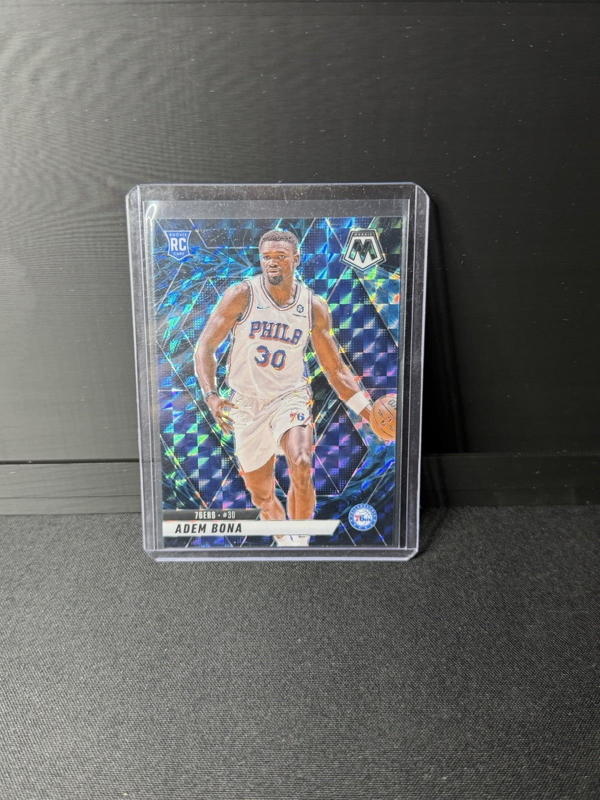 2024-25 Panini Mosaic - Rookies Adem Bona #210 Genesis Mosaic Prizm (RC)0