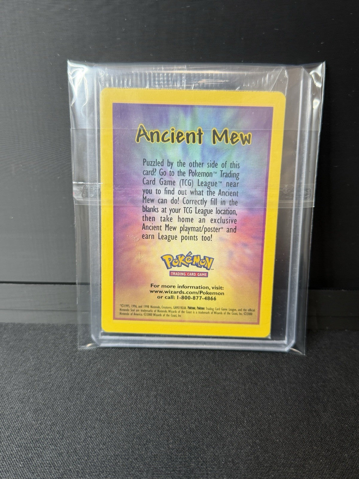 Pokémon TCG Ancient Mew Promo Holo Rare Card 1999/2000 NM/LP Condition SEALED!!!0