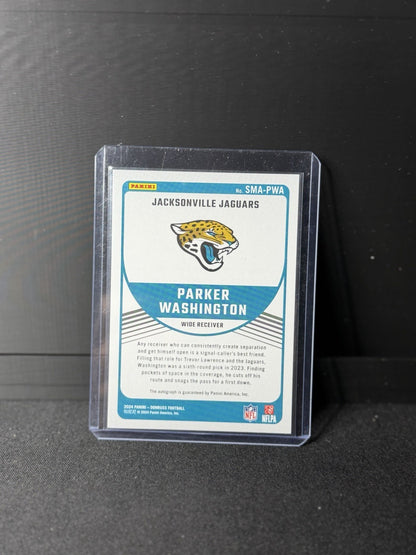 Panini 2024 Donruss Signature Marks Parker Washington #SMA-PWA Autograph Jaguars1