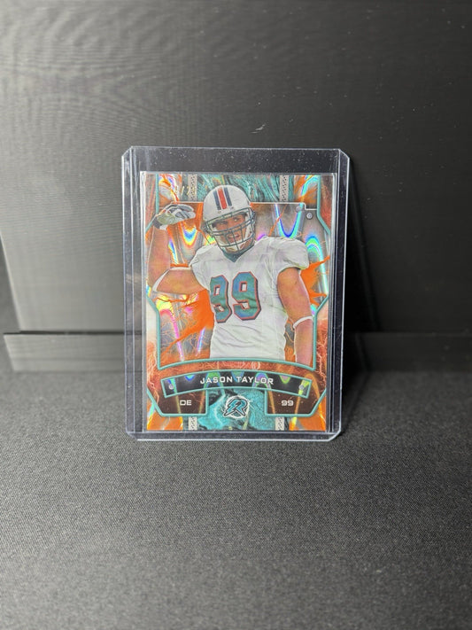2024 Topps Resurgence - Jason Taylor #59 orange ray wave /250