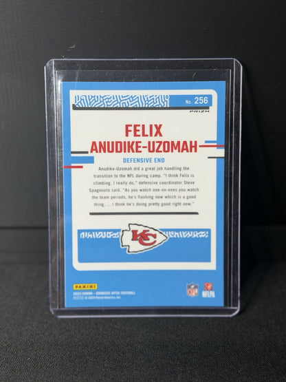 Panini 2023 Donruss Optic Rated Rookie holo Prizm Felix Anudike-Uzomah #2561
