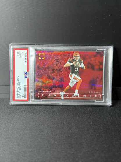 2024 Panini Photogenic - Joe Burrow #35 Red /490