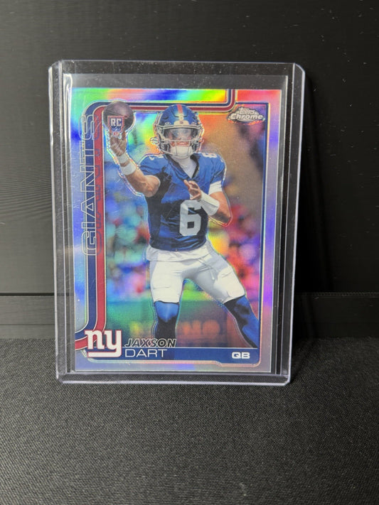 2025 topps chrome Jaxson dart refractor0