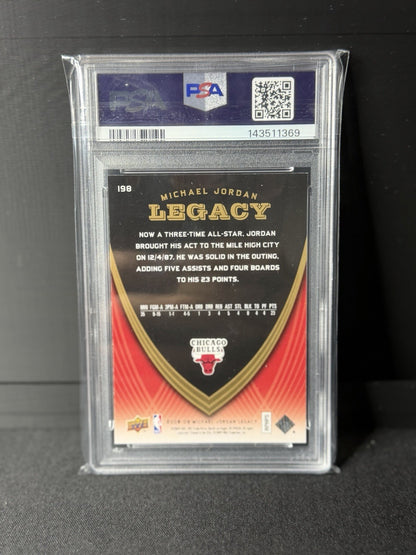 2008-09 Upper Deck Michael Jordan Legacy Jordan Legacy Michael Jordan #198 PSA1