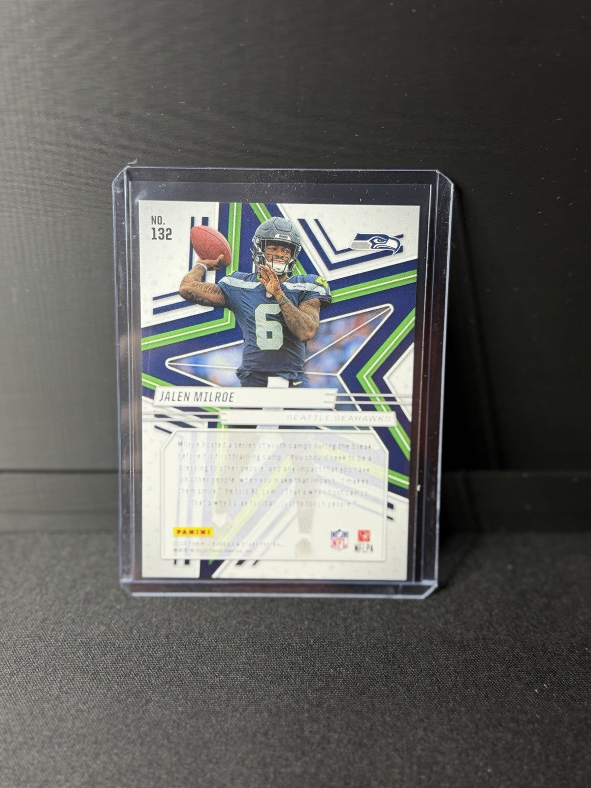 2025 Panini Rookies & Stars - Rookies Jalen Milroe #132 Signatures (AU, RC)1