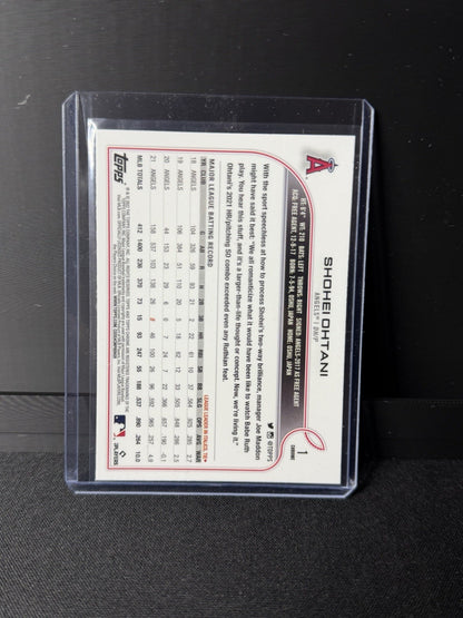 2022 Topps Chrome Sonic - Shohei Ohtani #1 Prism Refractor1