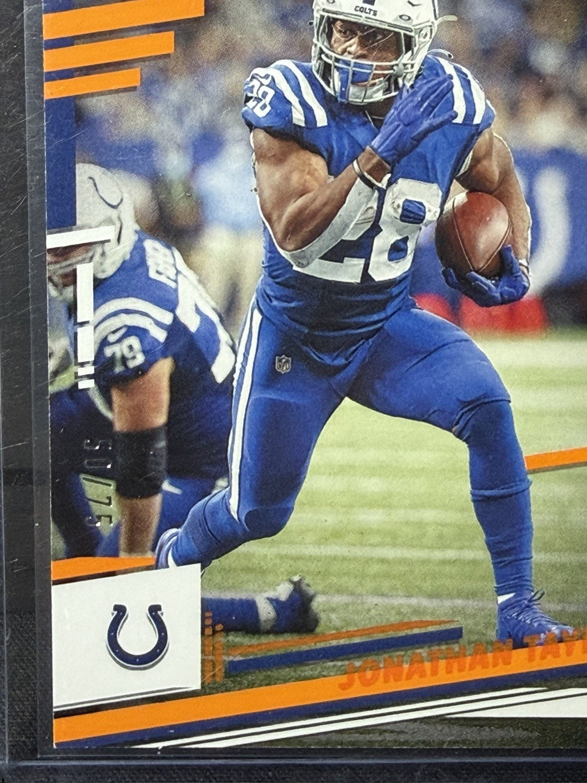 Panini Prestige 2022 Jonathan Taylor Xtra Points Orange /75 #124 Colts NFL2