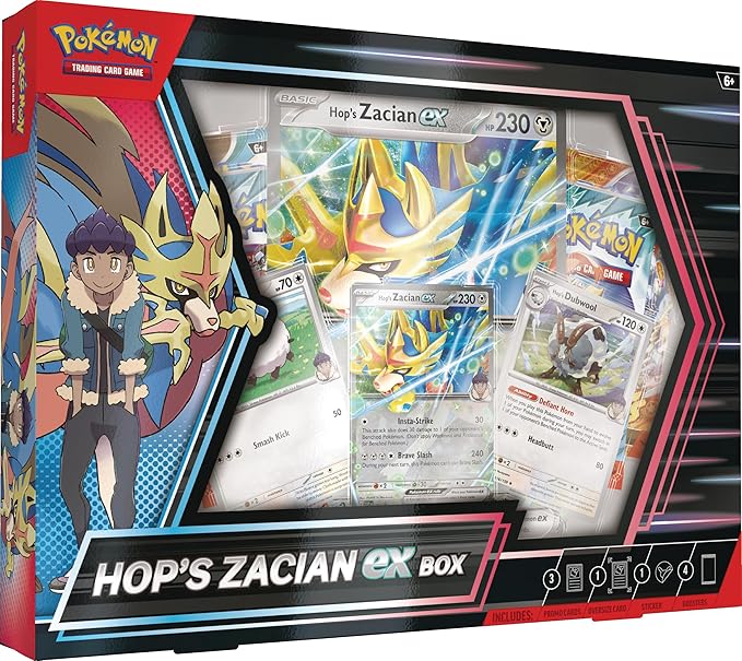 POKEMON HOP’S ZACIAN EX BOX