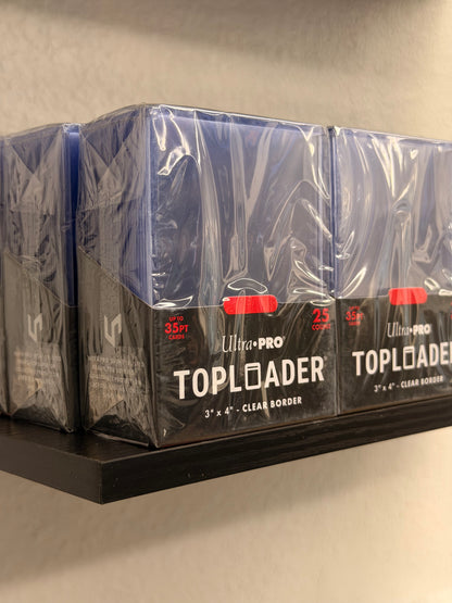 Ultra Pro Top Loader (25 ct) 3” x 4” clear border