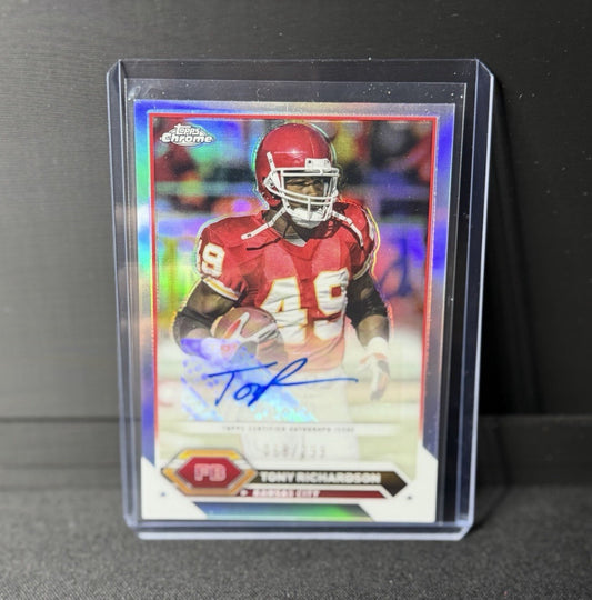 Topps 2023 Composite Tony Richardson Chrome Autographs refractor/2990
