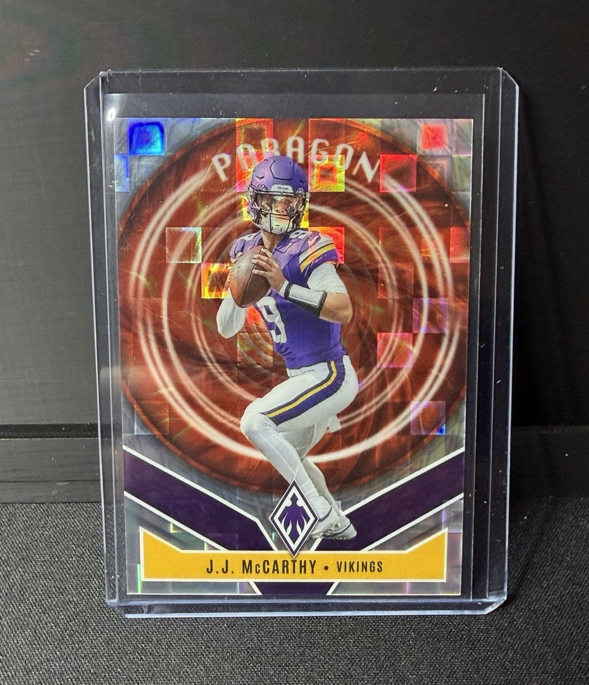 Panini 2025 Phoenix Paragon J.J. McCarthy #8 Vikings Serial Numbered /2490