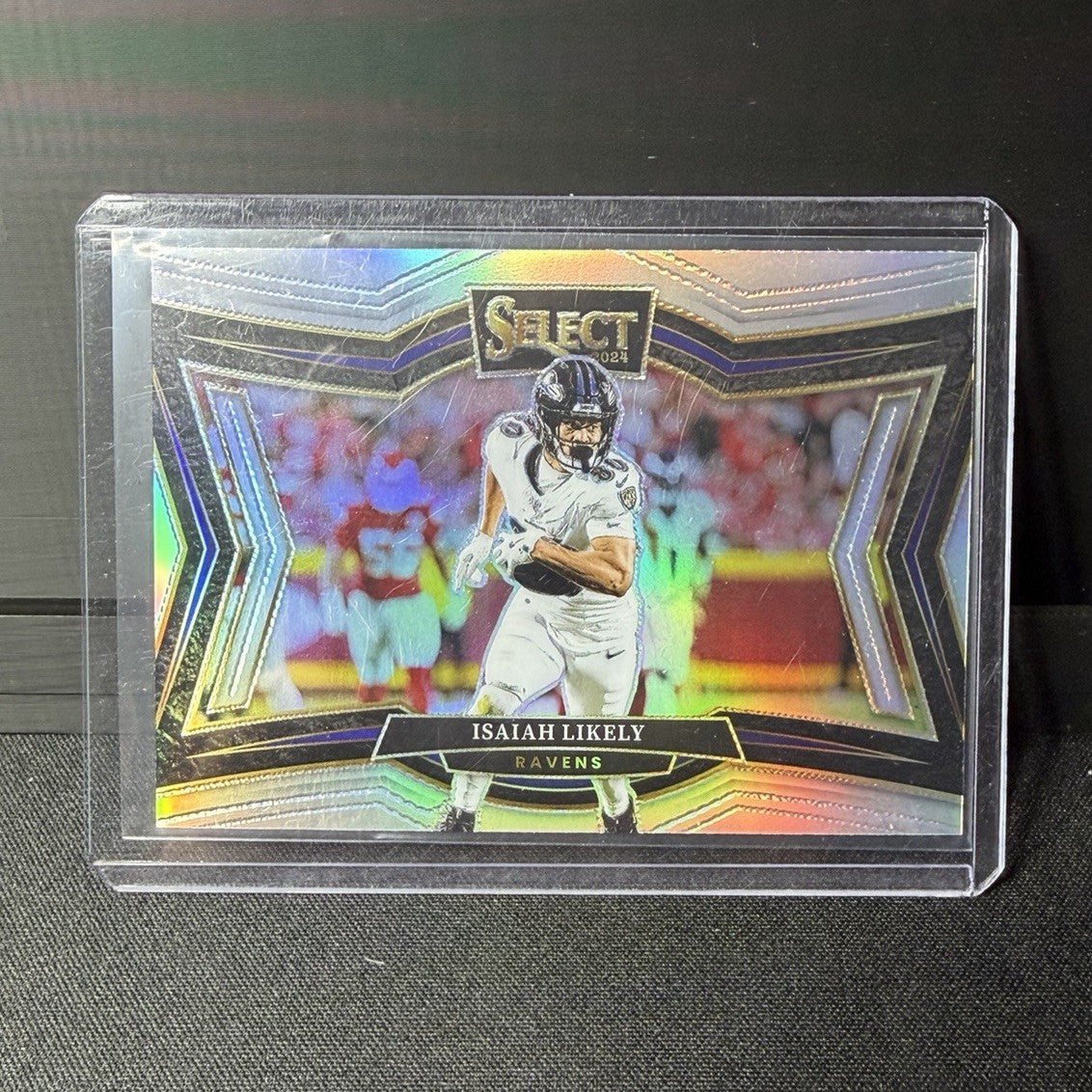 Panini 2024 Select Isaiah Likely silver Field Level #443 Baltimore Ravens NFL0