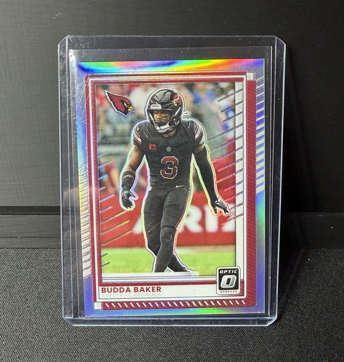 Panini 2025 Donruss Optic Football Budda Baker #18 Prizm Cardinals0