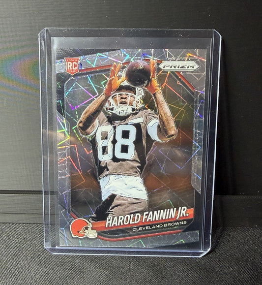 2025 Prizm Harold Fannin Jr. silver laser Rookie #399 Cleveland Browns NFL0