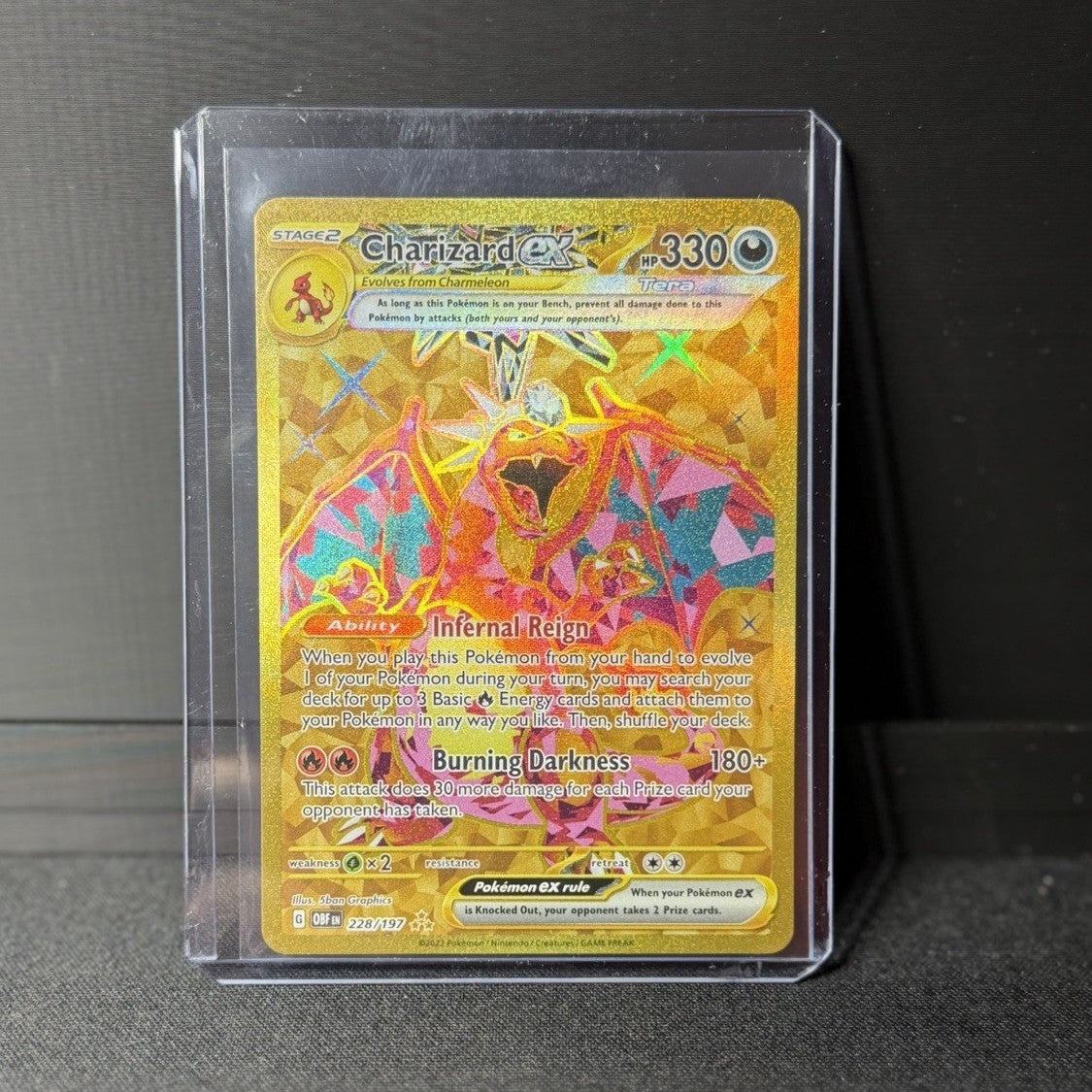 Charizard ex - 228/197 - SV03: Obsidian Flames (OBF)0