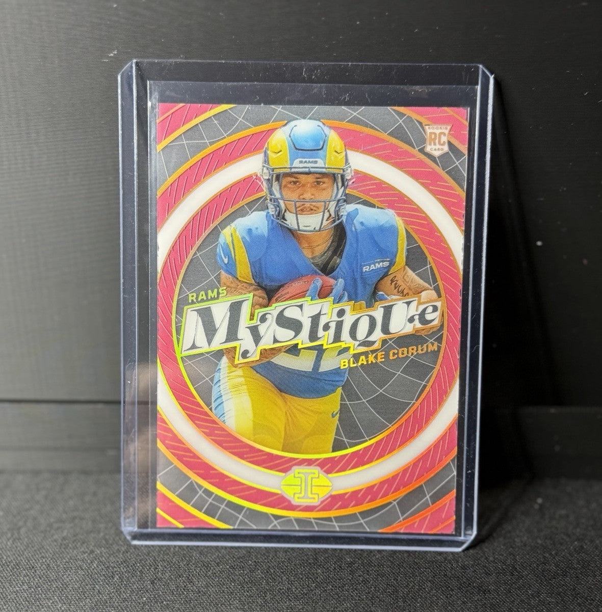 Panini 2024 Illusions Blake Corum Rams Mystique Pink RC Insert #26 /3990