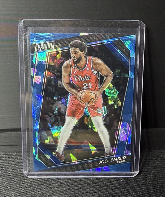 Panini 2023 National Convention VIP Gold Pack Joel Embiid blue ice #32 76ers0