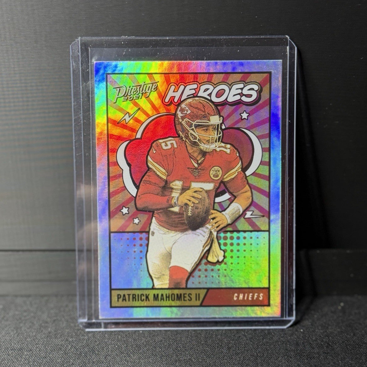 Panini 2021 Prestige Heroes Insert #HE-3 Patrick Mahomes II Kansas City Chiefs0