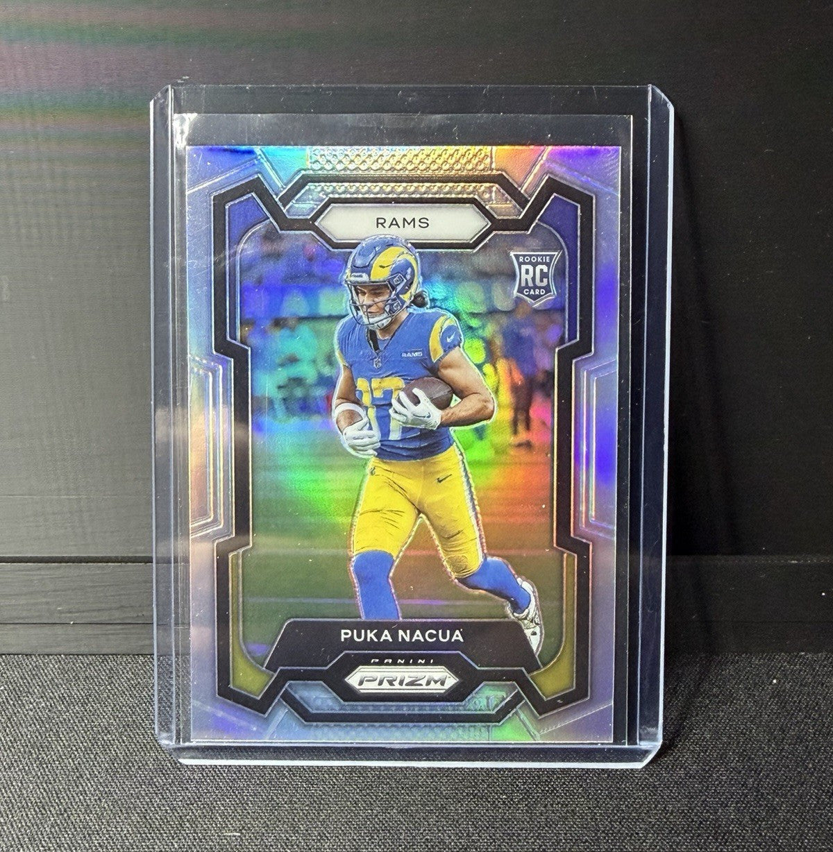 Panini Prizm 2023 Rookies Puka Nacua Silver Prizm RC #357 Rams0