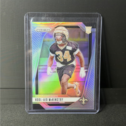Panini 2024 Prizm Kool-Aid McKinstry silver Prizm Saints Rookie RC #363 NFL0