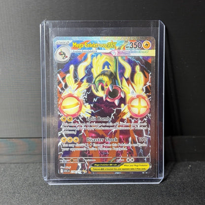  Acended Hero’s Mega Eelektross EX 278/217 Secret Rare Full Art Holo0