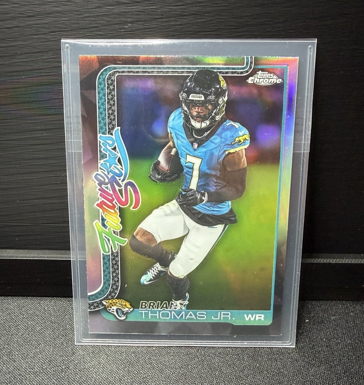 Topps 2025 Chrome Brian Thomas Jr. Future Stars #FS-4 Refractor Jaguars0