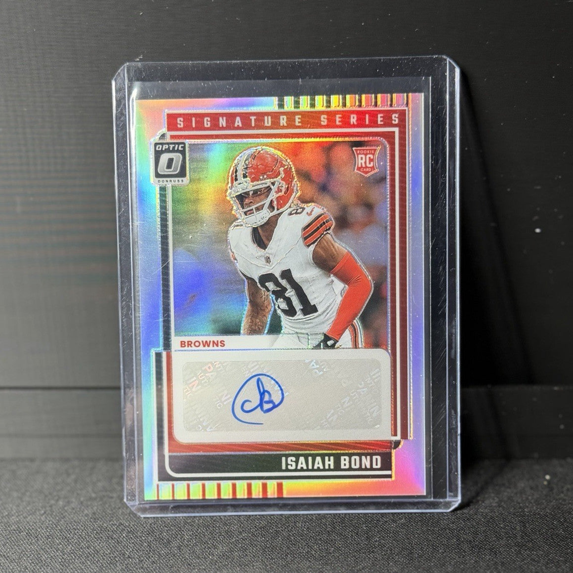 Panini 2025 Donruss Optic Isaiah Bond Signature Series Holo RC Auto #SSH-470