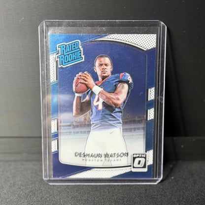 Panini 2017 Donruss Optic Rated Rookie #195 Deshaun Watson Houston Texans0