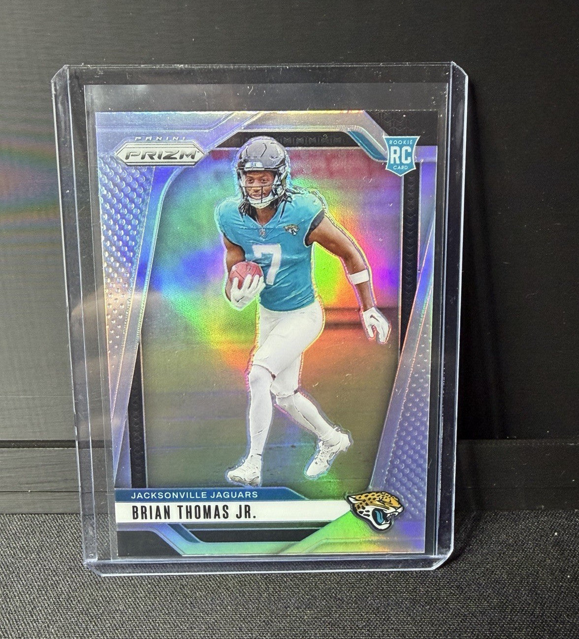 Panini 2024 Prizm Football Brian Thomas Jr. silver RC Prizm #314 Jaguars0