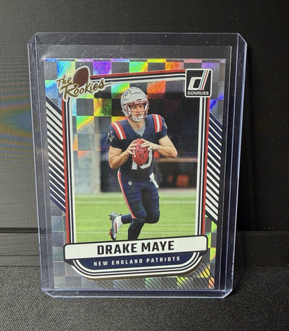 Panini 2024 Donruss Drake Maye The Rookies Insert #TR-39 Patriots Football0