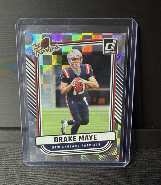 Panini 2024 Donruss Drake Maye The Rookies Insert #TR-39 Patriots Football0