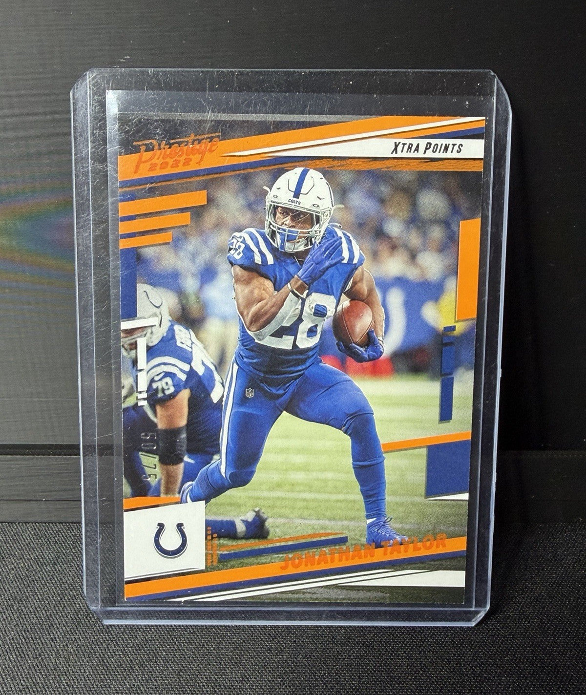 Panini Prestige 2022 Jonathan Taylor Xtra Points Orange /75 #124 Colts NFL0