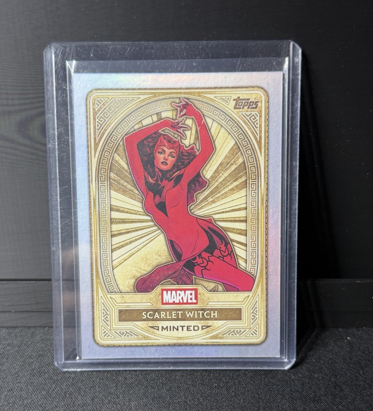 Topps 2025 Marvel Mint Scarlet Witch #92 Minted Non-Sport Trading Card0
