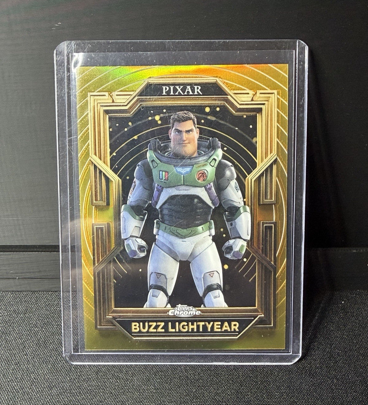 Topps 2025 Chrome Pixar Disney Lightyear Buzz Lightyear #910