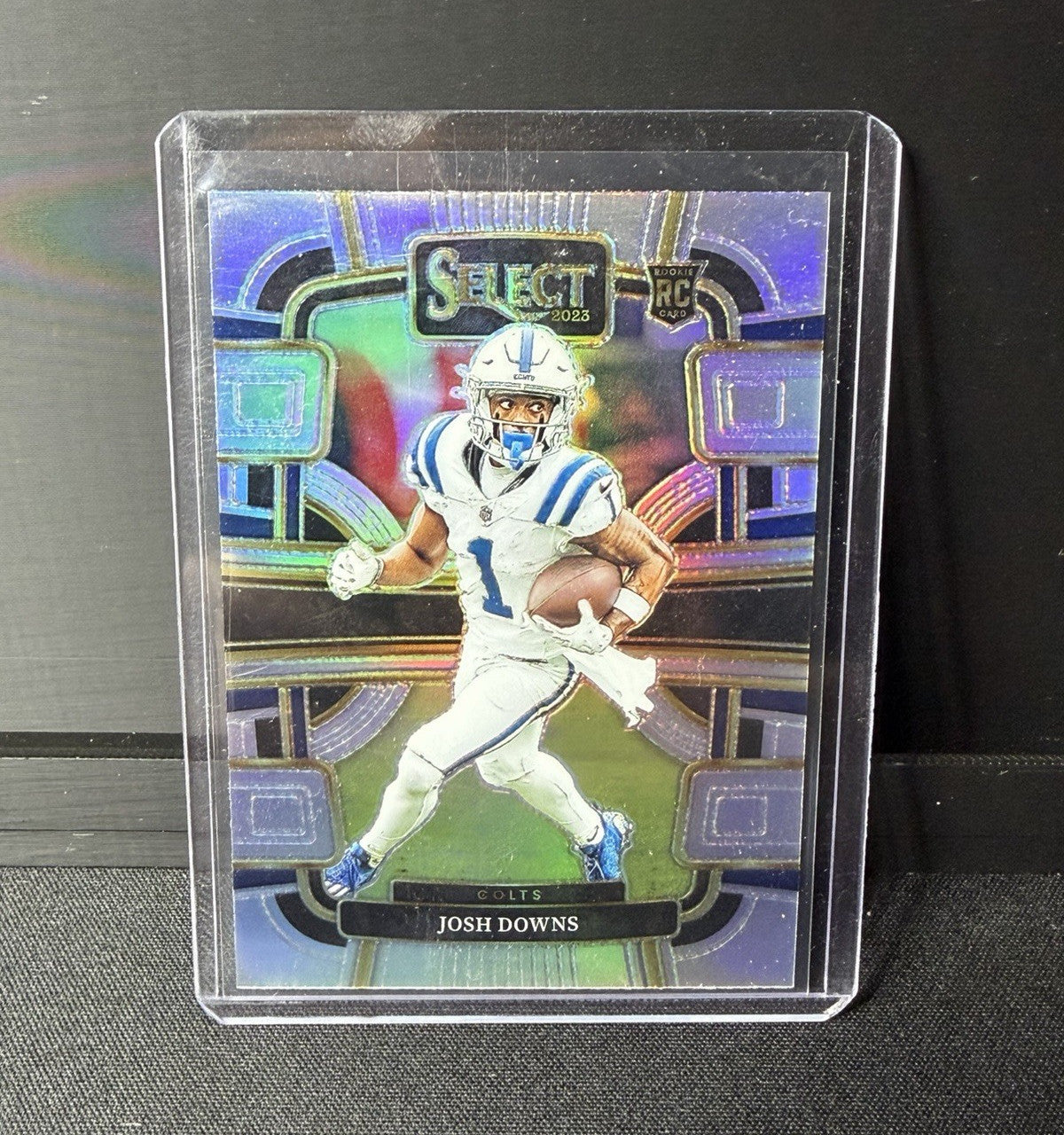 Panini 2023 Select Concourse Josh Downs Silver Prizm Rookie #44 Colts0